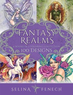 Fantasy Realms Coloring Collection - Fenech, Selina