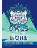 Owls and More Coloring Book