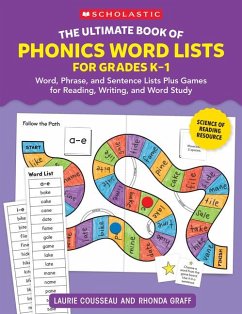 The Ultimate Book of Phonics Word Lists: Grades K-1 - Cousseau, Laurie; Graff, Rhonda