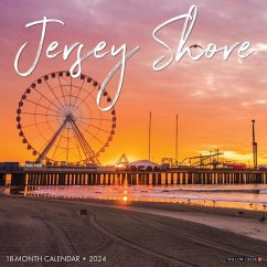 Jersey Shore 2024 12 X 12 Wall Calendar - Willow Creek Press