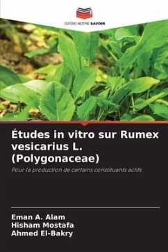 Études in vitro sur Rumex vesicarius L. (Polygonaceae) - Alam, Eman A.;Mostafa, Hisham;El-Bakry, Ahmed