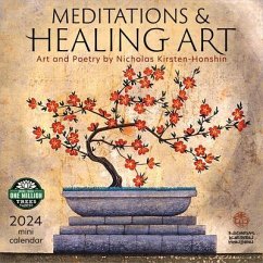 Meditations & Healing Art 2024 Mini Wall Calendar: Art and Poetry by Nicholas Kirsten-Honshin