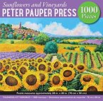 Sunflowers & Vineyards 1000 Piece Puzzle