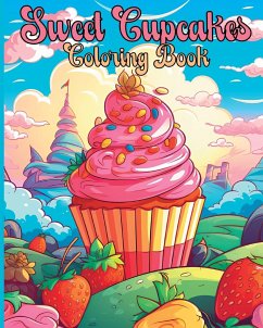 Sweet Cupcakes Coloring Book - Adams, Rita Z.