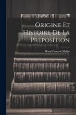 Origine et histoire de la preposition