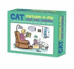 Cat Cartoon-A-Day by Jonny Hawkins 2024 6.2 X 5.4 Box Calendar