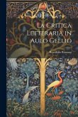 La critica letteraria in Aulo Gellio