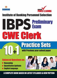 Institute of Banking Personnel Selection (IBPS) CWE Exam 2020 (CLERK), Preliminary examination, in English with previous year solved paper (ब - Diamond Power Learning Team