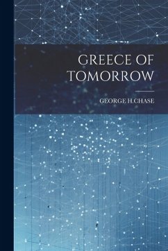 Cover Greece of Tomorrow
