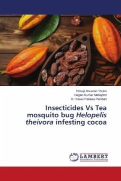 Insecticides Vs Tea mosquito bug Helopelis theivora infesting cocoa