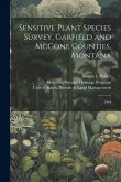 Sensitive Plant Species Survey, Garfield and McCone Counties, Montana: 1994