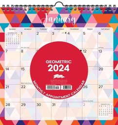 Geometric 2024 12 X 12 Spiral Wall Calendar - Willow Creek Press