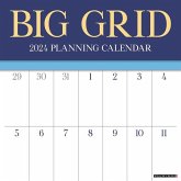 Big Grid (Jewel) 2024 12 X 12 Wall Calendar