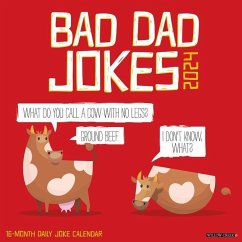 Bad Dad Jokes 2024 12 X 12 Wall Calendar - Willow Creek Press