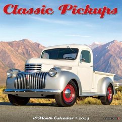 Classic Pickups 2024 12 X 12 Wall Calendar - Willow Creek Press