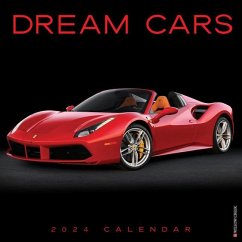 Dream Cars 2024 12 X 12 Wall Calendar (Foil Stamped Cover) - Willow Creek Press