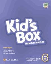 Kid's Box New Generation Level 6 Teacher's Book with Digital Pack British English - Cupit, Simon