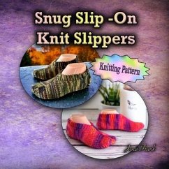 Snug Slip-On Knit Slippers - Frank, Janis