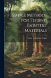 Simple Methods for Testing Painters'... - Bild 1