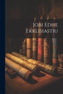 Jobi edhe Ekklisiastiu - Anonymous