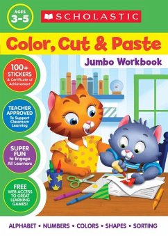 Color, Cut & Paste Jumbo Workbook - Scholastic