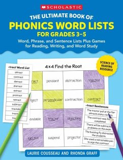 The Ultimate Book of Phonics Word Lists: Grades 3-5 - Cousseau, Laurie; Graff, Rhonda