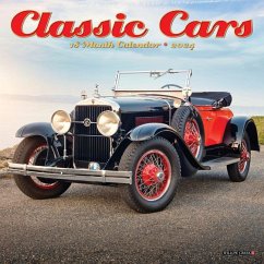 Classic Cars 2024 7 X 7 Mini Wall Calendar - Willow Creek Press