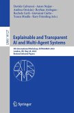 Explainable and Transparent AI and Multi-Agent Systems (eBook, PDF)