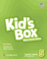Kid's Box New Generation Level 5 Teacher's Book with Digital Pack British English - Ritter, Jane