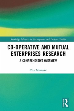 Co-operative and Mutual Enterprises Research (eBook, ePUB) Cover Co-operative and Mutual Enterprises Research (eBook, ePUB)