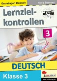 Lernzielkontrollen DEUTSCH / Klasse 3 (eBook, PDF)