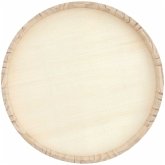 Holztablett natur FSC 100%, Ø 30 cm