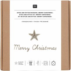 Cover Stick and Stitch Packung Merry Christmas