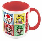 Super Mario (4 Colour) Red 11oz/315ml Coloured Inner Mug