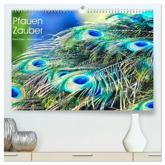 Pfauen Zauber (hochwertiger Premium Wandkalender 2024 DIN A2 quer), Kunstdruck in Hochglanz - Meyer - Stimmungsbilder1, Marion