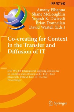 Co-creating for Context in the Transfer and Diffusion of IT