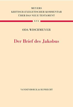 Der Brief des Jakobus - Wischmeyer, Oda