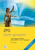 ZPO – leicht gemacht. (eBook, ePUB)