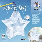 URSUS Laternenzeit / Home Decoration Twinkle Star Schnee, Stern Bastel-Set als Laterne oder Deko-Licht