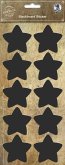 URSUS Vintage Blackboard-Sticker Stern, 2 Stickerbogen (12 x 26 cm) mit je 10 Stickern