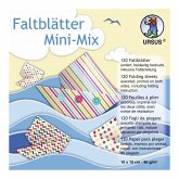 URSUS Falten Faltblätter Mini Mix (80 g/m², 10 x 10 cm), sortiert