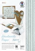 URSUS Spezialpapiere Handmade Paper Noblesse Ice, 23 x 33 cm, 8 Blatt