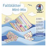 URSUS Falten Faltblätter Mini Mix (80 g/m², 20 x 20 cm), sortiert