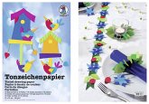 URSUS Basispapiere Tonzeichenpapier-Bastelmappe, 130 g/m², Format 23 x 33 cm, 10 Blatt sortiert