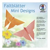 URSUS Falten Faltblätter Mini Designs (80 g/m², 15 x 15 cm), sortiert