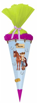 Cover URSUS Schultüten-Bastelsets Schultüten-Bastelset Easy Line Pferd&Reiterin