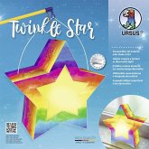 URSUS Laternenzeit / Home Decoration Twinkle Star Aquarell, Stern Bastel-Set als Laterne oder Deko-Licht