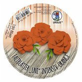 URSUS Falten Faltblätter Uni intensiv, Plakatkarton, 65 g/m², Ø 12 cm, orange