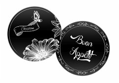 URSUS Blackboard Tafelfolie-Kacheln, Ø 10 cm, einseitig bedruckt