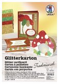 URSUS Spezialpapiere Glitterkarton Tradtional, DIN A4